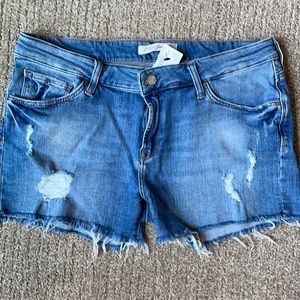Denim shorts